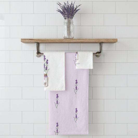 Franse Lavendel Botanisch Bad Handdoek
