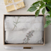 Franse  Lavendel Botanische Bloemen Decoupage Tissuepapier (Geschenk)