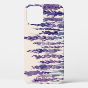 Franse Lavendel: Waterverf Illustratie Case-Mate iPhone Case