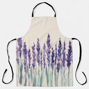 Franse Lavendel: Waterverf Illustratie Schort