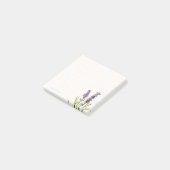 Franse lavender Post-it Notes (Schuin)