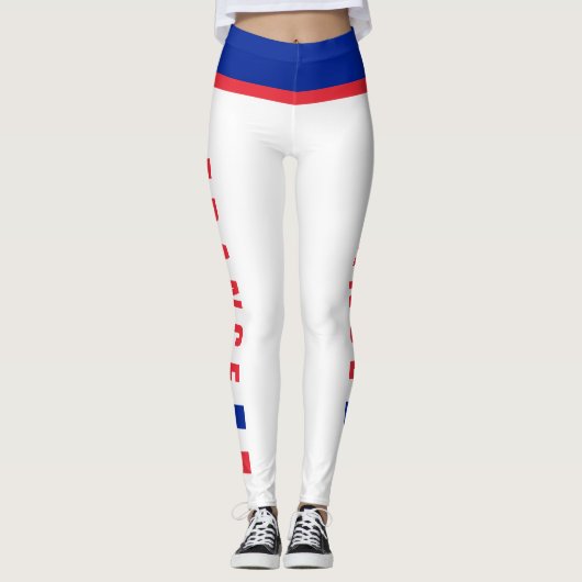 Franse Leggings | Mini Flag (Voorkant)
