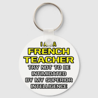 Franse leraar...superieure inlichtingendienst sleutelhanger