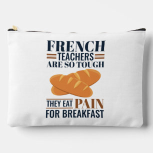 Franse leraren zijn zo hard dat ze pijn eten etui