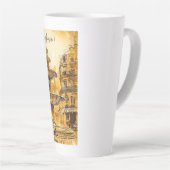 Franse levensstijl Lyon Latte Mok (Rechterhoek)