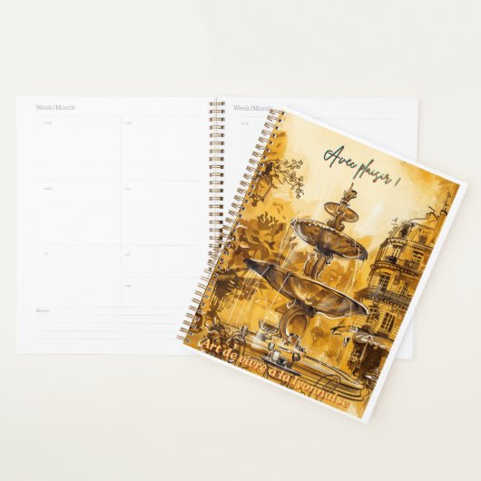 Franse levensstijl Lyon Planner (Display)
