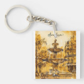Franse levensstijl Lyon Sleutelhanger (voorkant)