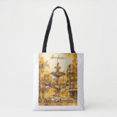 Franse levensstijl Lyon Tote Bag (Voorkant)