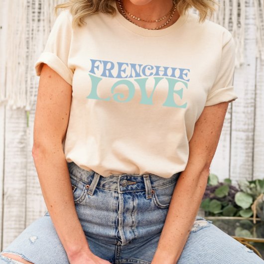 franse liefde frans stierenhond lover Shirt