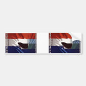 Franse lijn bumpersticker (Voorkant)