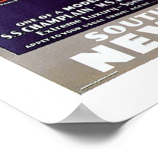 Franse lijn CGT Poster (Hoek)