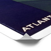 Franse lijn  Reizigersschip Poster (Hoek)