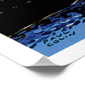 Franse lijn  scheepsreclame poster (Hoek)