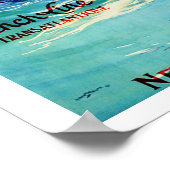 Franse lijn ~ ss Paris Poster (Hoek)