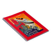 Franse lijnreisposter, Havre-to-Plymouth, NY Notitieboek (Rechterzijde)