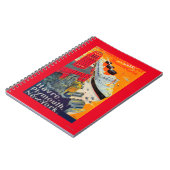 Franse lijnreisposter, Havre-to-Plymouth, NY Notitieboek (Linkerzijde)