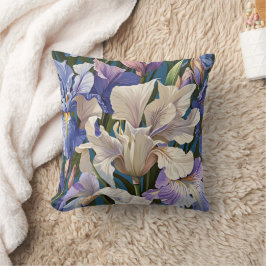 Franse Lilly en Iris Kussen