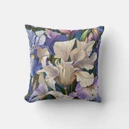 Franse Lilly en Iris Kussen