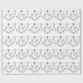 Franse Love Quote Cadeaupapier (Vlak)