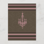 Franse luchters briefkaart (Voorkant)