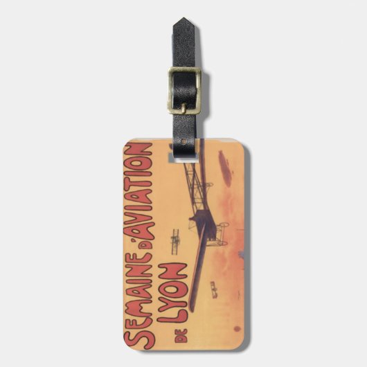  Franse luchtvaart Bagagelabel (Voorkant verticaal)
