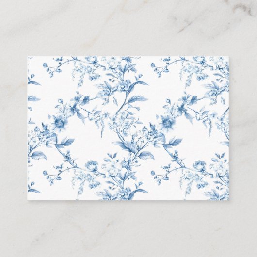 Franse Luier Raffle Enclosure Kaart (Achterkant)