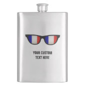 Franse maatkolf heupfles (Voorkant)