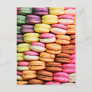 Franse macaron briefkaart