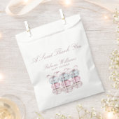 Franse Macaron Een lieve dank u Baby shower Bedankzakje (Geknipt)