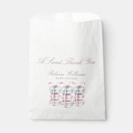 Franse Macaron Een lieve dank u Baby shower Bedankzakje