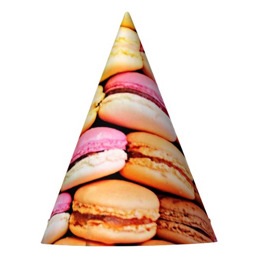 Franse macaron feesthoedjes (Voorkant)