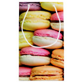 Franse macaron klein cadeauzakje (Achterkant)