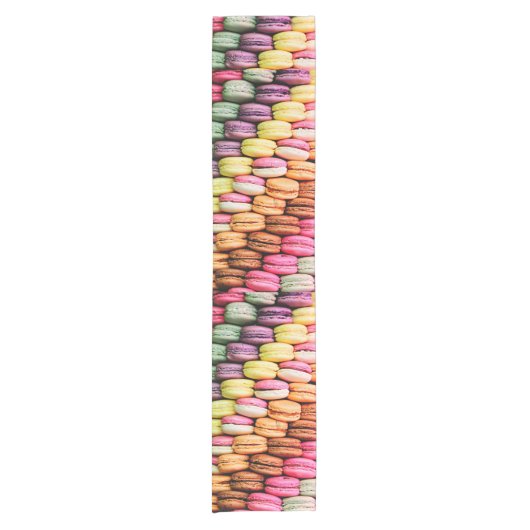 Franse macaron korte tafelloper (Voorkant)