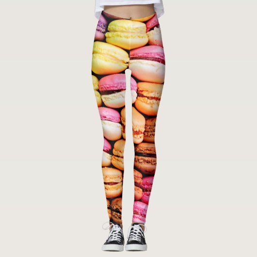 Franse macaron leggings (Voorkant)