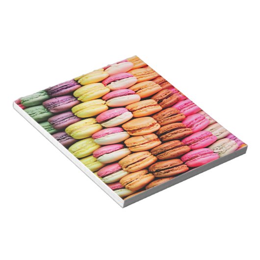 Franse macaron notitieblok (Schuin)