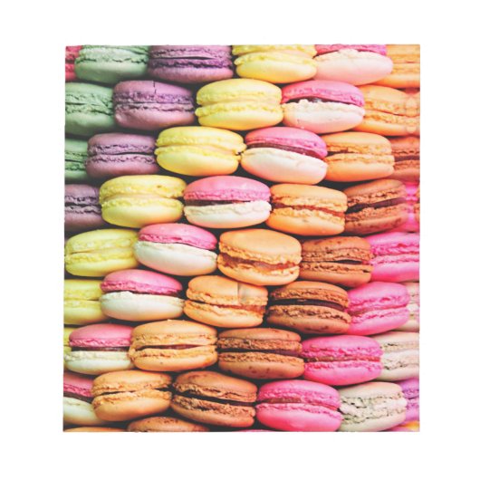 Franse macaron notitieblok (Voorkant)