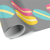 Franse macaroncentrische koekjes cadeaupapier (Rol Hoek)