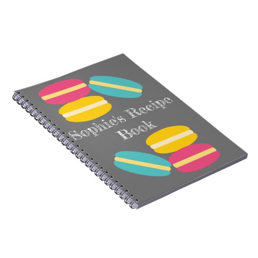Franse macaroncentrische koekjes notitieboek (Rechterzijde)