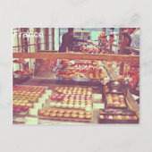 -Franse macaronneatshop Briefkaart (Voorkant)