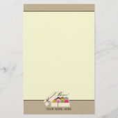 Franse Macarons Bonjour! Speciaal papier (Voorkant)