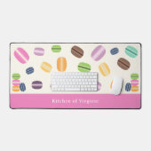 Franse Macarons Desk Mat (Keyboard & Muis)