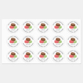 Franse Macarons Food Business Restaurant Labels (Vel)