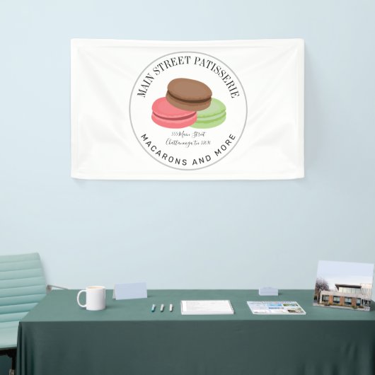 Franse Macarons Food Business Restaurant Spandoek (Beurs)