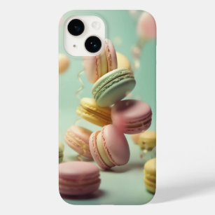 Franse Macarons Fun Pastries Pastel Colors Case-Mate iPhone 14 Hoesje