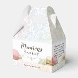 Franse macarons kleine doos bedankdoosjes