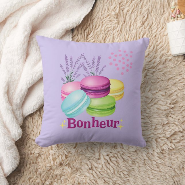 Franse Macarons Kussen (Deken)