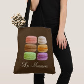 Franse Macarons - meerkleurige pastels Tote Bag (Dichtbij)