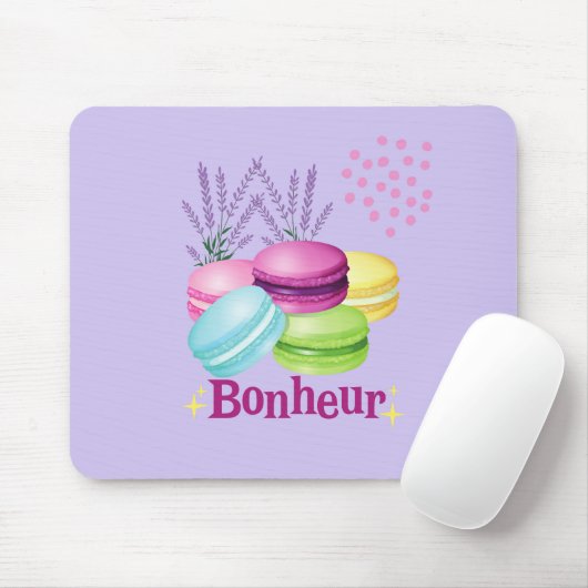 Franse Macarons Muismat (Met muis)