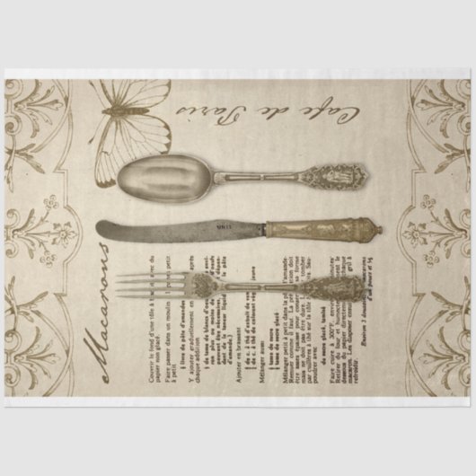  Franse Macarons ontkoppelen Tissuepapier (Voorkant)