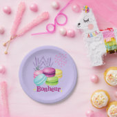 Franse Macarons Papieren Bordje (Feest)